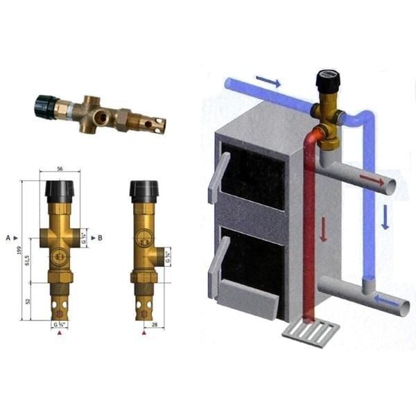 Zawór schładzający, dwufuncyjny w piecu bez wężownicy - Ogrzewanie -  Forum.Muratordom.pl