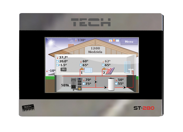 Tech-Sterownik-regulator-pokojowy-ST-280