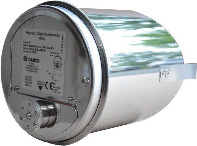 Regulatory ciągu kominowego na rurę RCR-CH DARCO 6932646669 - Allegro.pl